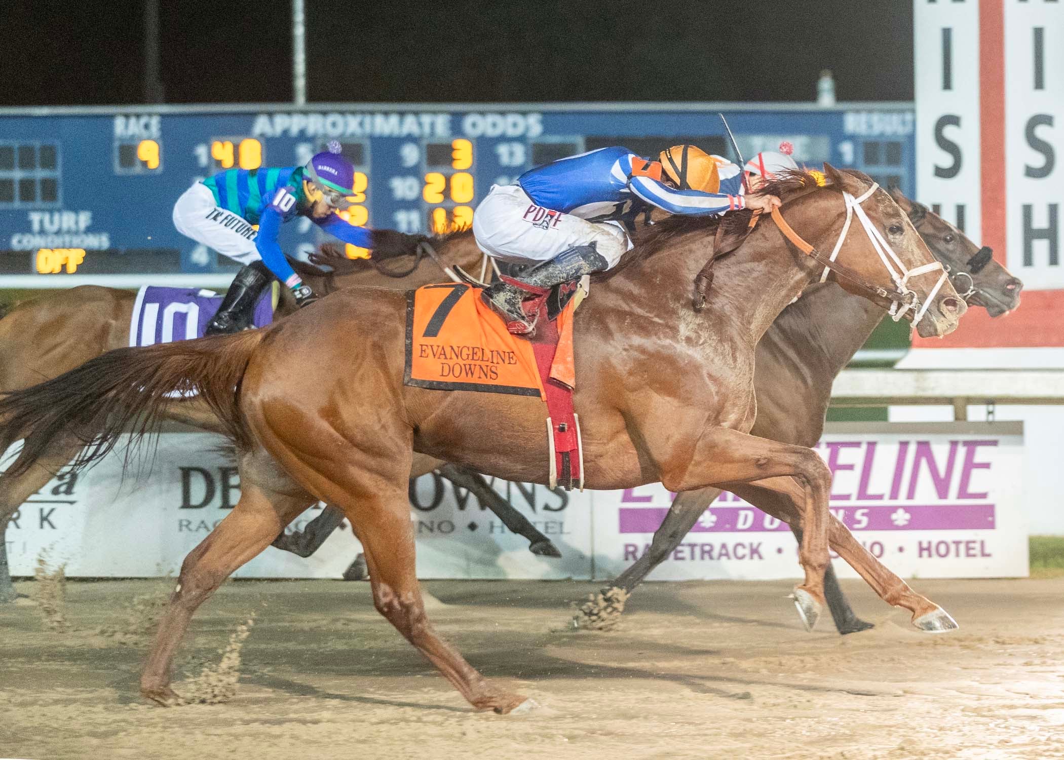 CJ McMahon - Evangeline Downs Racing